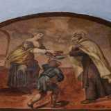Le lunette decorate con copie dei dipinti del pittore seicentesco Nicola Gliri ripercorrono le tappe della vita di Sant�Elia